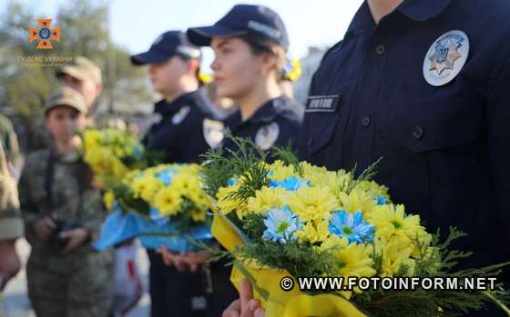 До Всеукраїнської акції у Кропивницькому долучились рятувальники 
